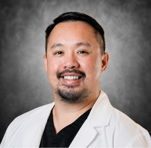 Dr. Braden Giswold With Patient