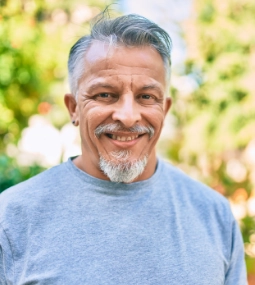 smiling man
